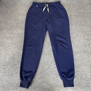 FIGS Tansen Jogger Scrub Pant Mens Small 29x31 Navy Blue Stretch Medical Nursing
